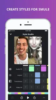 style studio by smule iphone screenshot 1