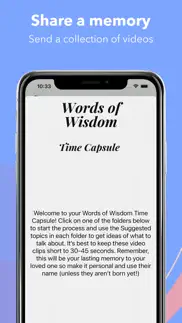 words of wisdom time capsule problems & solutions and troubleshooting guide - 2