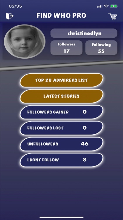 FindWhoPro Stats For Instagram