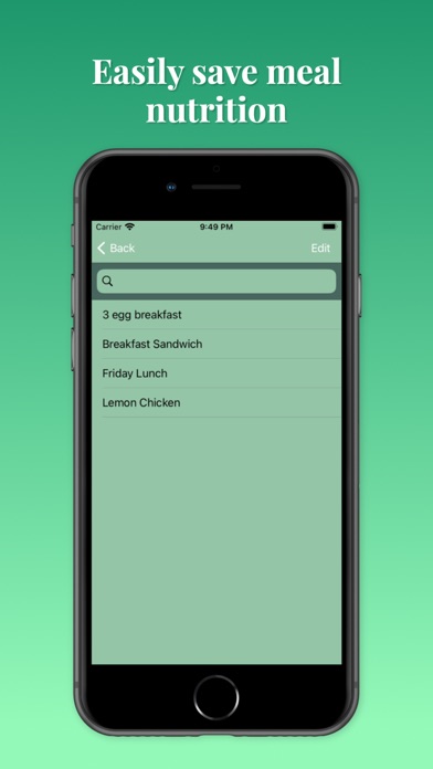 InaSnap! Nutrition Screenshot