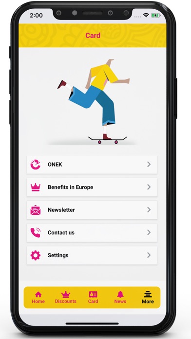 European Youth Card Cyprus Screenshot
