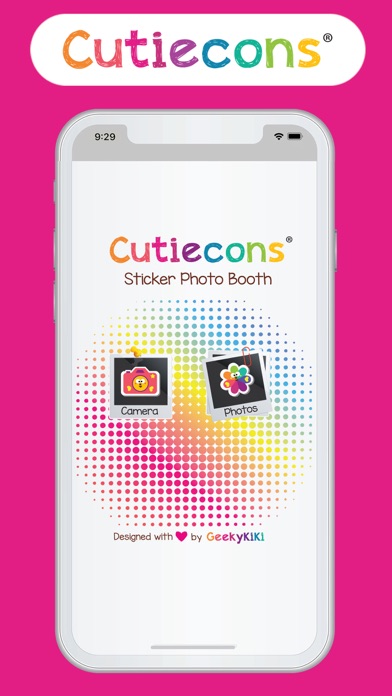 Screenshot #1 pour Cutiecon Photo Booth
