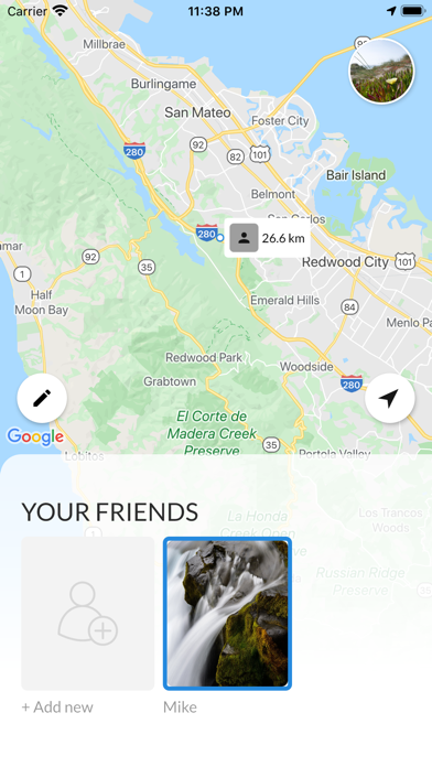 GPS Family Finder Screenshot