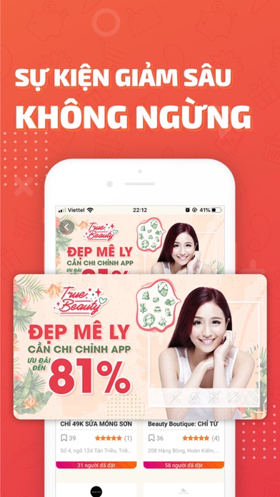 JAMJA - Đặt chỗ khuyến mãi Screenshot