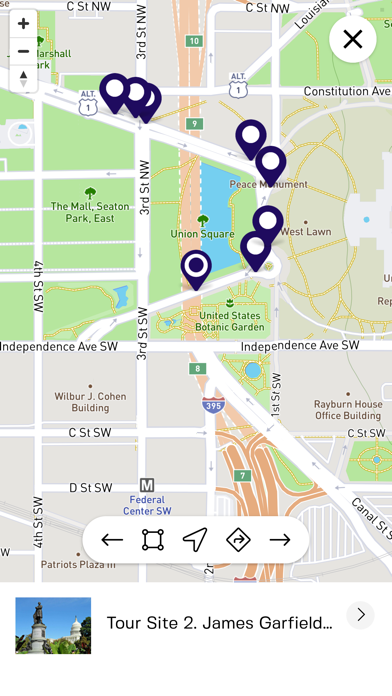 DC Driving/Walking Tours Screenshot