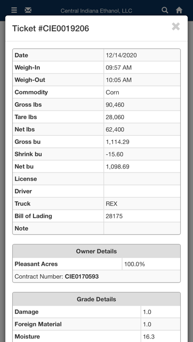 Central Indiana Ethanol Screenshot