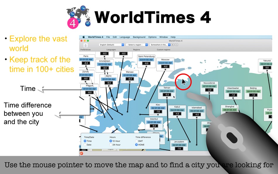 WorldTimes 4 - 4.0.2 - (macOS)