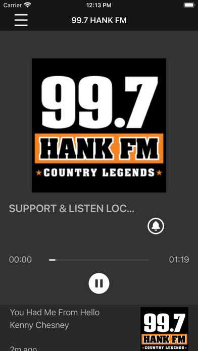 How to cancel & delete 99.7 Hank FM from iphone & ipad 1