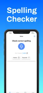 Spell check : Voice to text screenshot #1 for iPhone