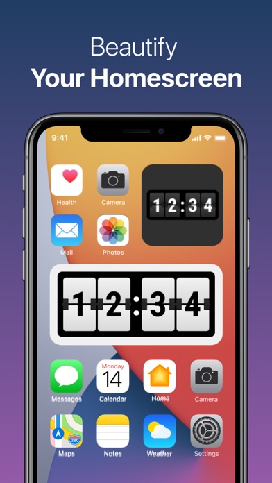 Clock Widget: Custom Clock Appのおすすめ画像2