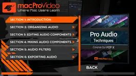Game screenshot Pro Audio Course for FCP X apk