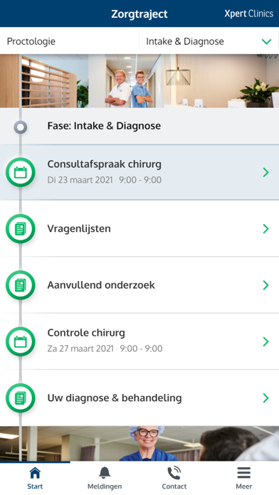 Mijn Xpert Clinics Screenshot