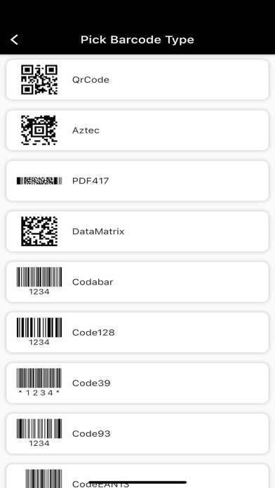 Advanced Barcode Generator Screenshot