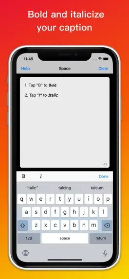 Game screenshot Add Line Breaks for Instagram apk