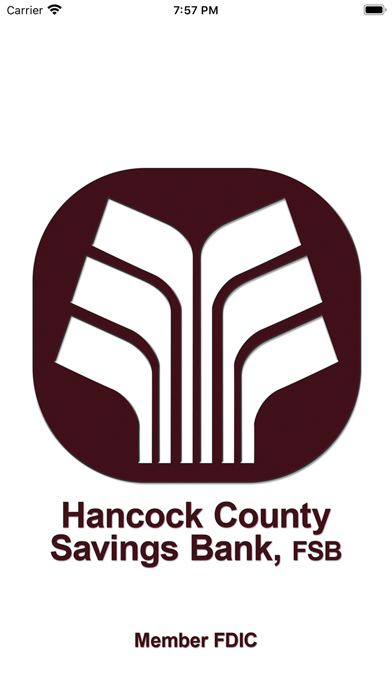 How to cancel & delete Hancock County Savings Bank from iphone & ipad 1