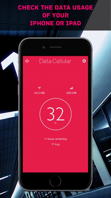 Data Cellular Counter (monitor data usage of your plan) Screenshot 1
