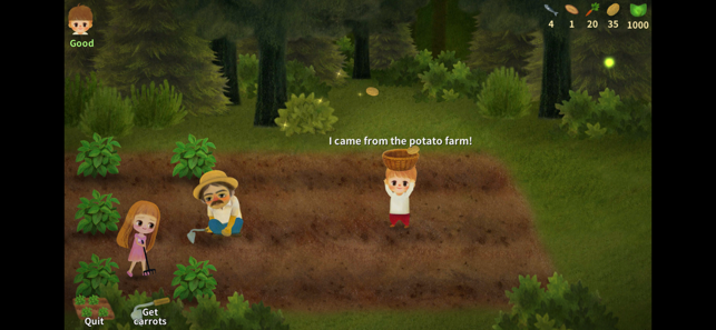 Zrzut ekranu: Opowieść o małym jagodowym lesie