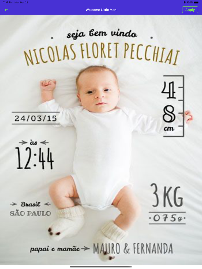 Make Baby Pic and Story Editor