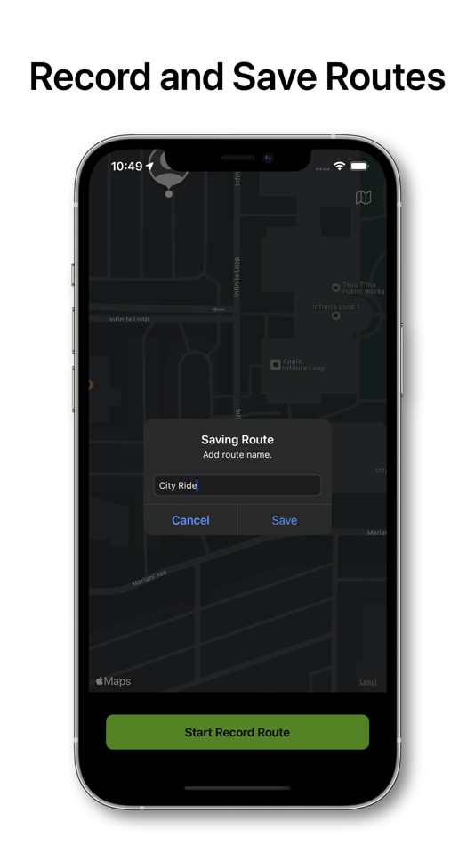 #1. Cross Route Tracker (iOS) 由: Ollie Howie