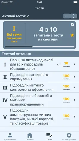 Game screenshot Митниця Тести apk