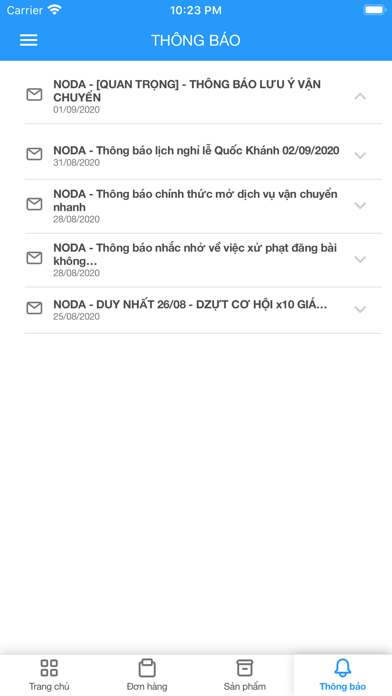Noda Seller Screenshot