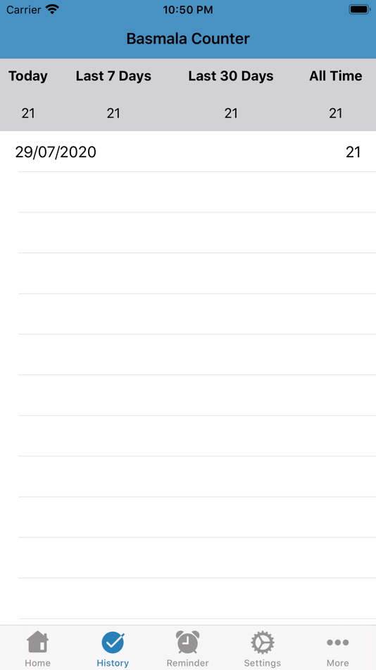 #2. Basmala Counter (iOS) 由: PH TECHNOLOGY SOLUTIONS LLC