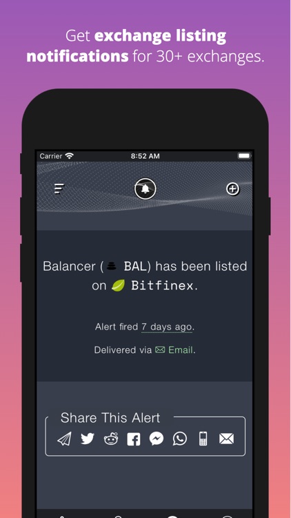 Cryptocurrency Alerting screenshot-3