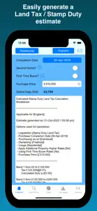 Stamp Duty UK Estimator screenshot #1 for iPhone