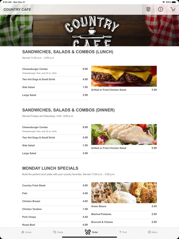 Screenshot #4 pour Country Cafe Dawsonville
