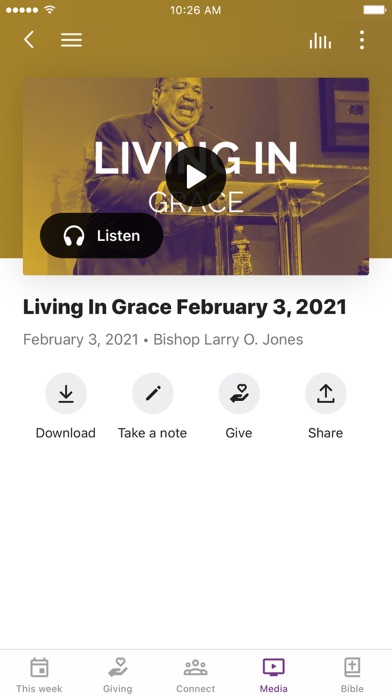 Greater Grace Church Screenshot