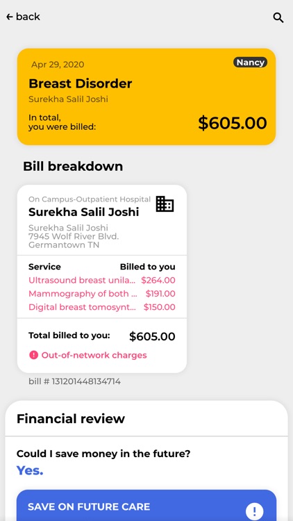 Reclaim: Manage Medical Bills screenshot-4