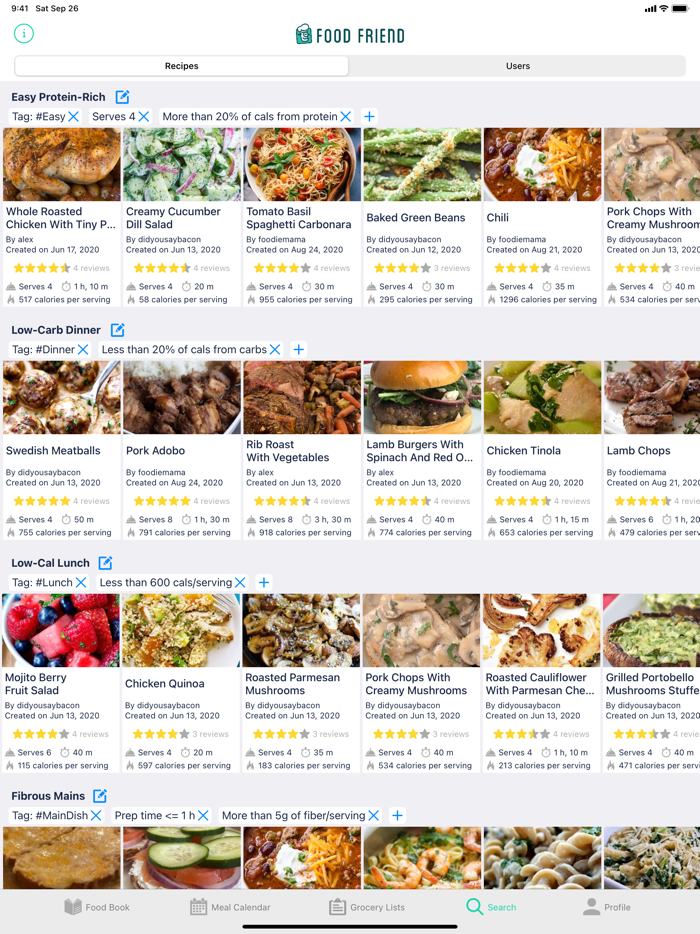 Food Friend The Recipe App