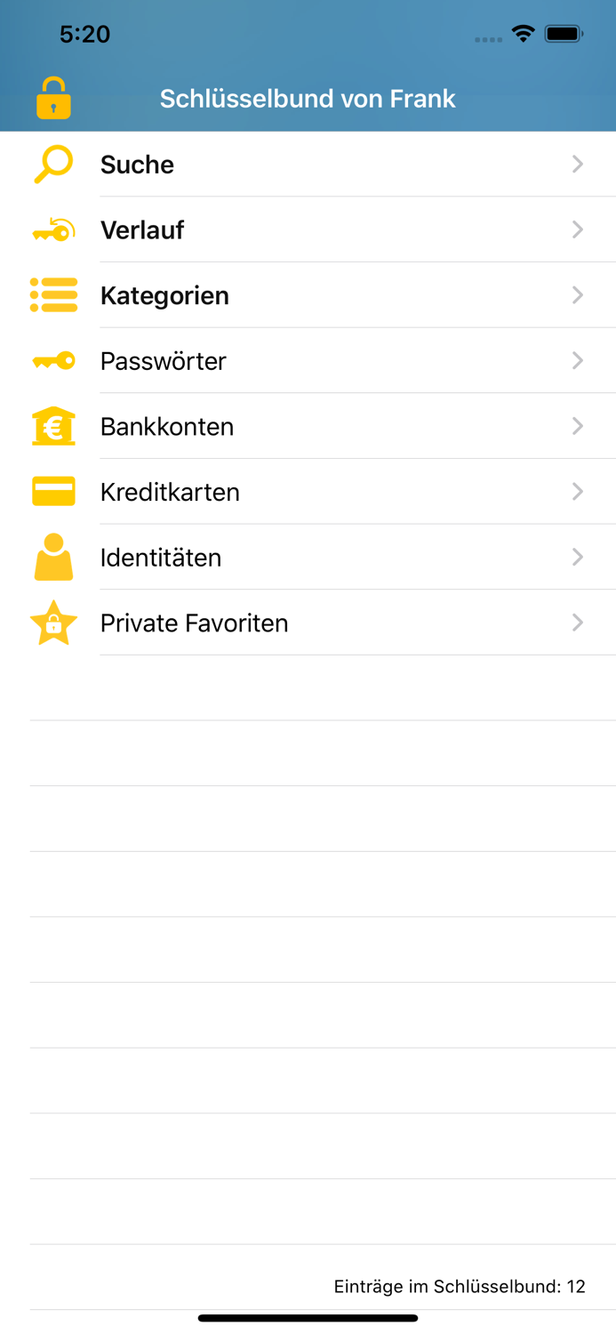 Steganos Passwort-Manager