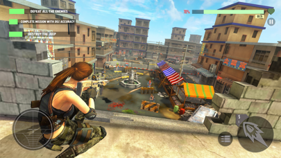Critical action shooting game Screenshot
