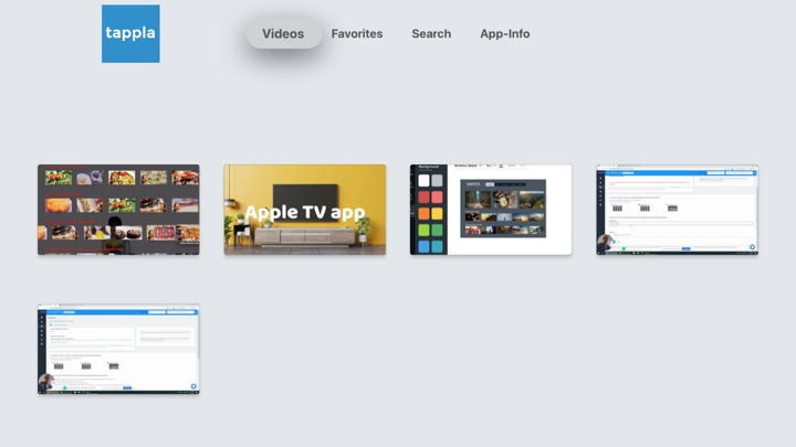Screenshot #1 pour Tappla TV