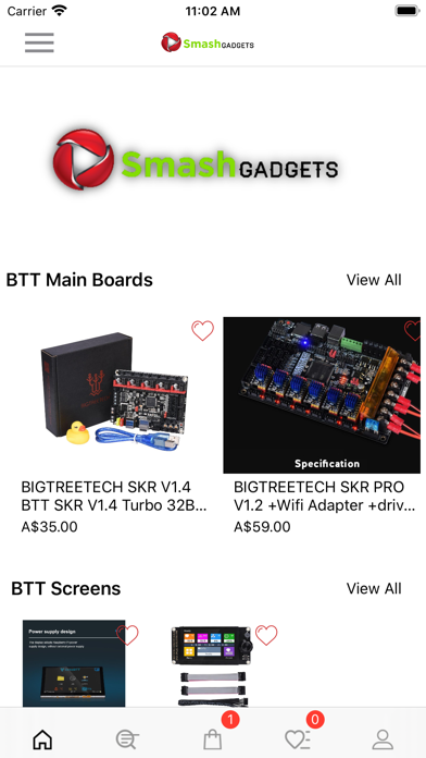 Smash Gadgets Store Screenshot