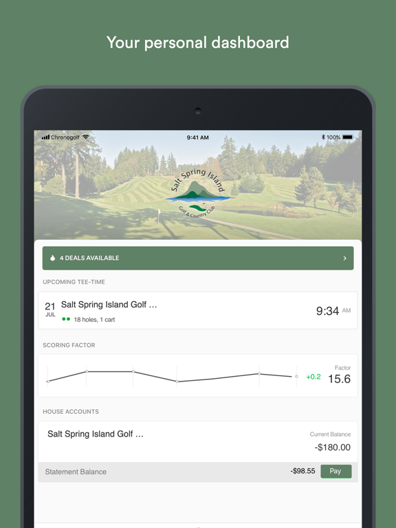 Screenshot #4 pour Salt Spring Island Golf