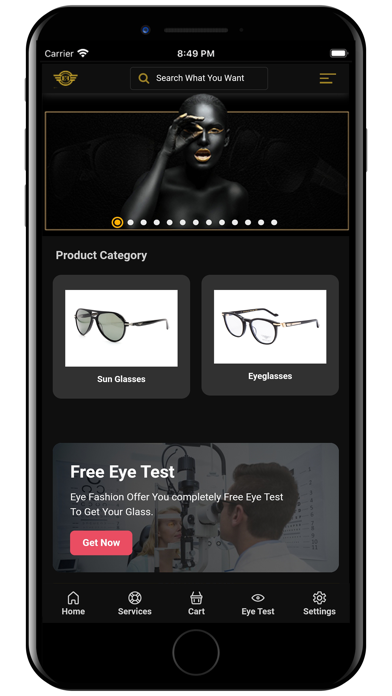 Eye Fashion Optics Screenshot