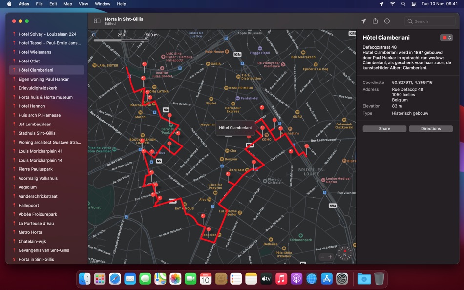 #2. GPX Atlas – Viewer & Editor (macOS) Podle: Boterham