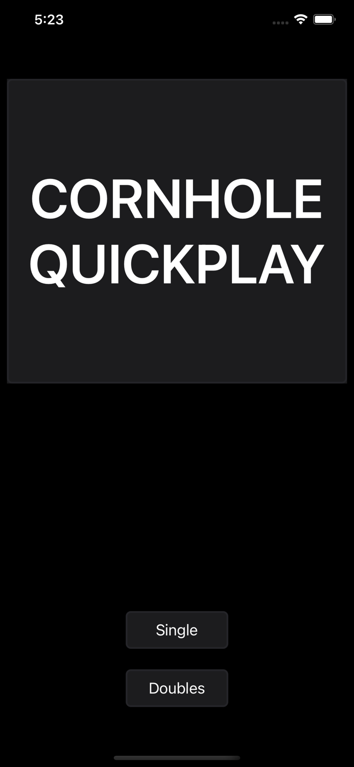Cornhole Quickplay
