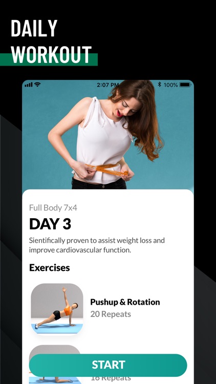 7 Minute Workout: Easy Fitness screenshot-5