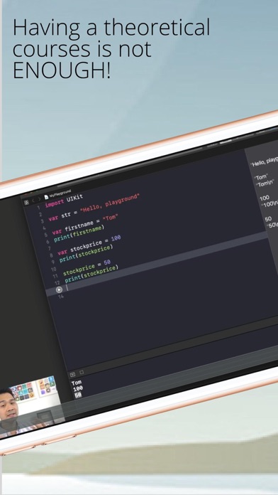 Swift Code Language Learning Screenshot