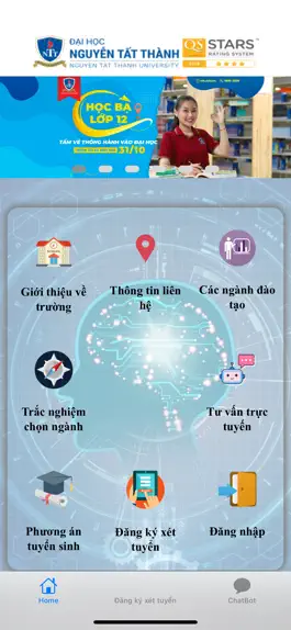 Game screenshot Tư Vấn Hướng Nghiệp - NTTU mod apk