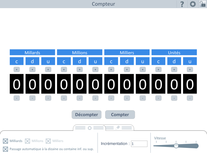Outils pour lécole  Compteur