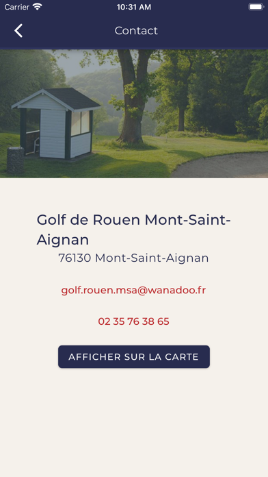 Screenshot #1 pour Golf de Rouen