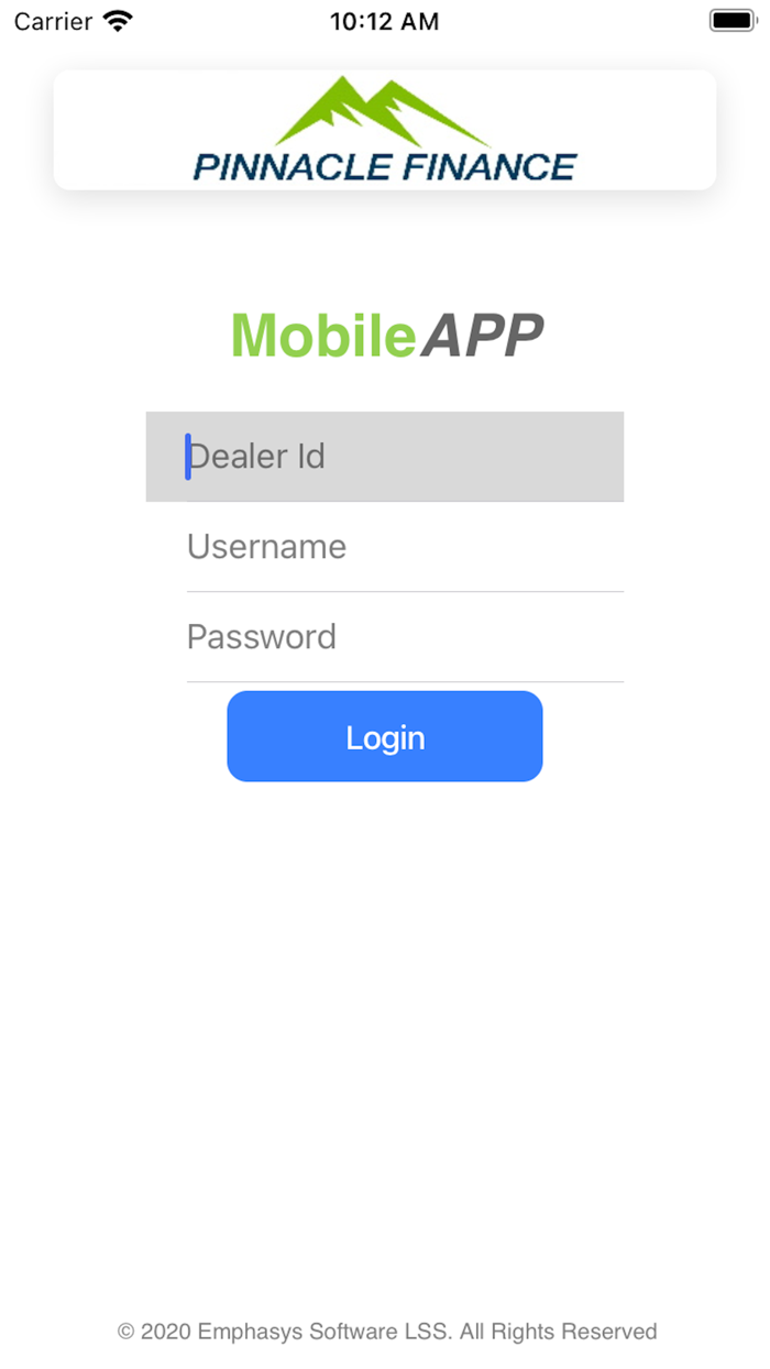 Pinnacle Finance Mobile App