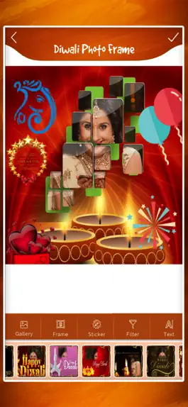 Game screenshot Diwali Photo Frame - Sticker hack