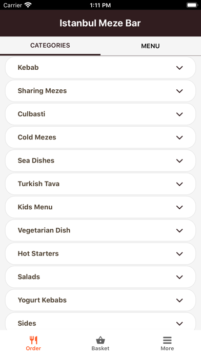 Istanbul Meze Bar Screenshot