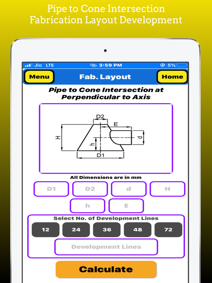 Fabrication Layout