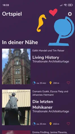 Game screenshot Ortspiel apk